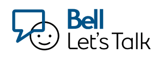 Logo for Bell Let’s Talk